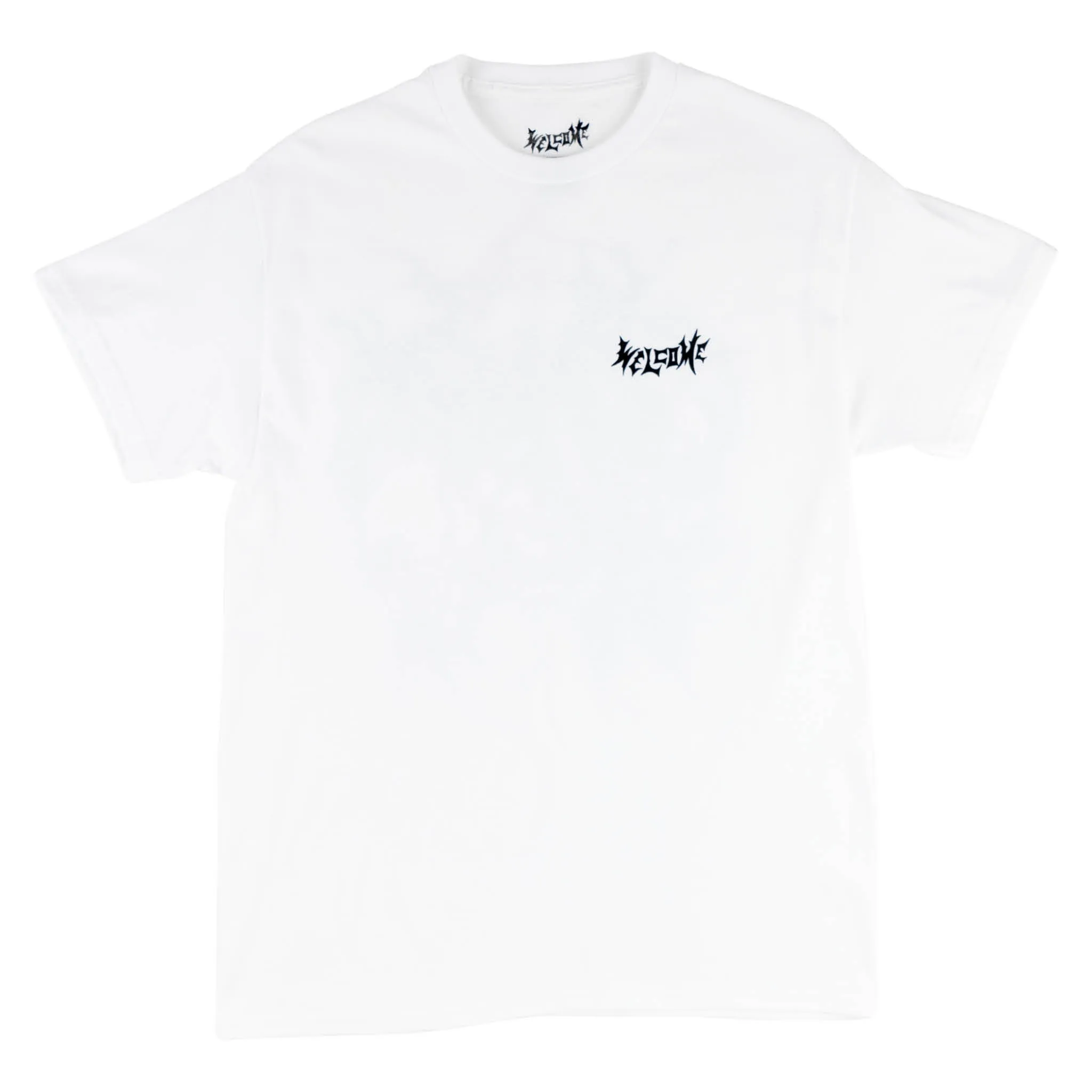 Saint Printed Tee - White/Black