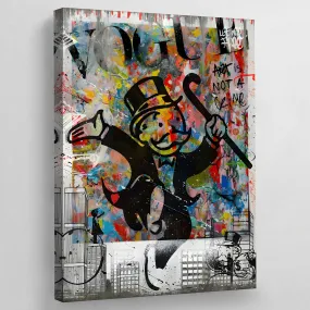 Street Art Canvas Wall Art