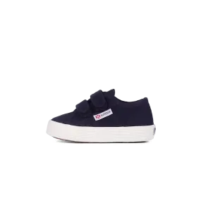 Superga Junior Strap Blue Navy Full Avorio