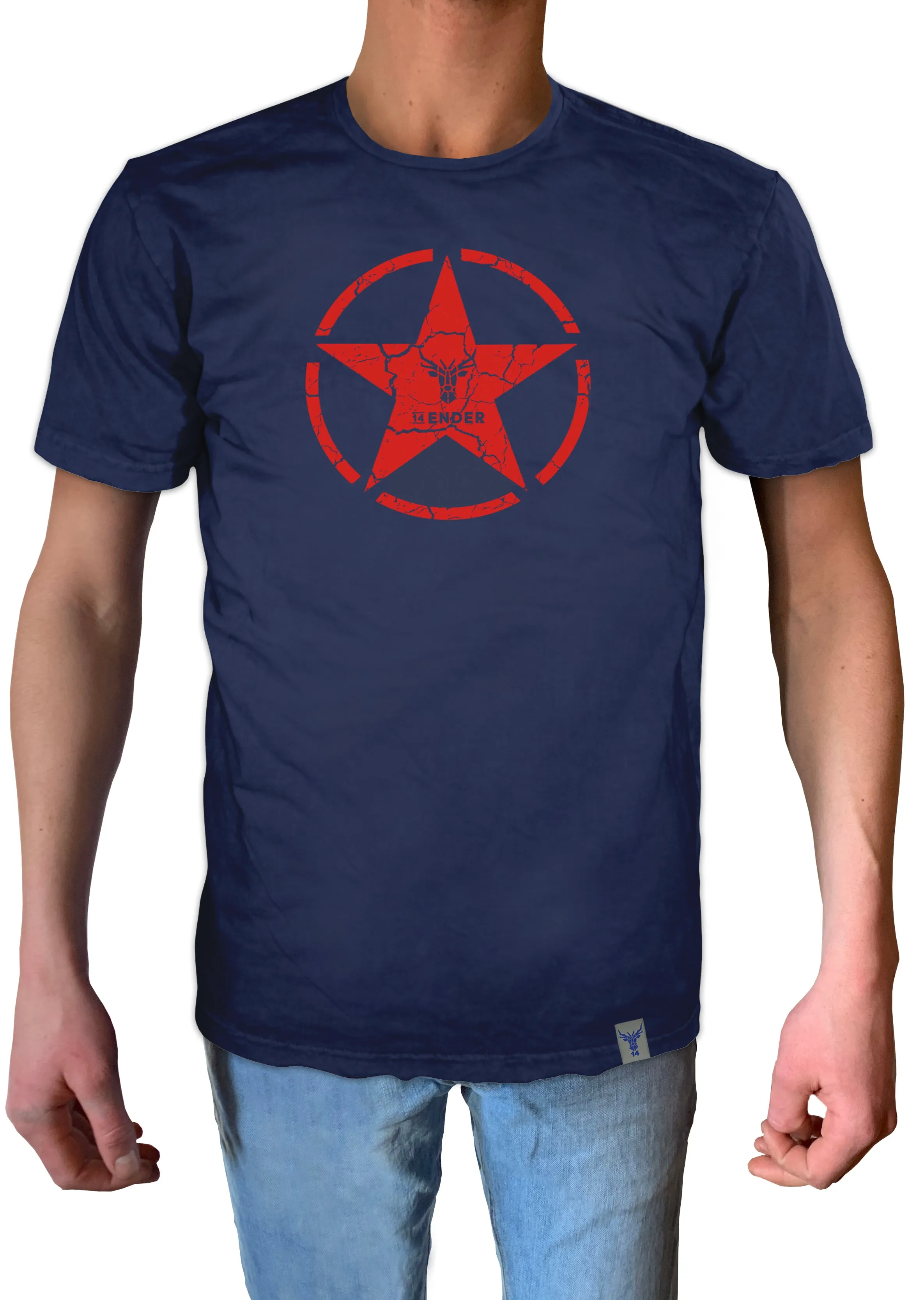 T-Shirt 14ender Star navy