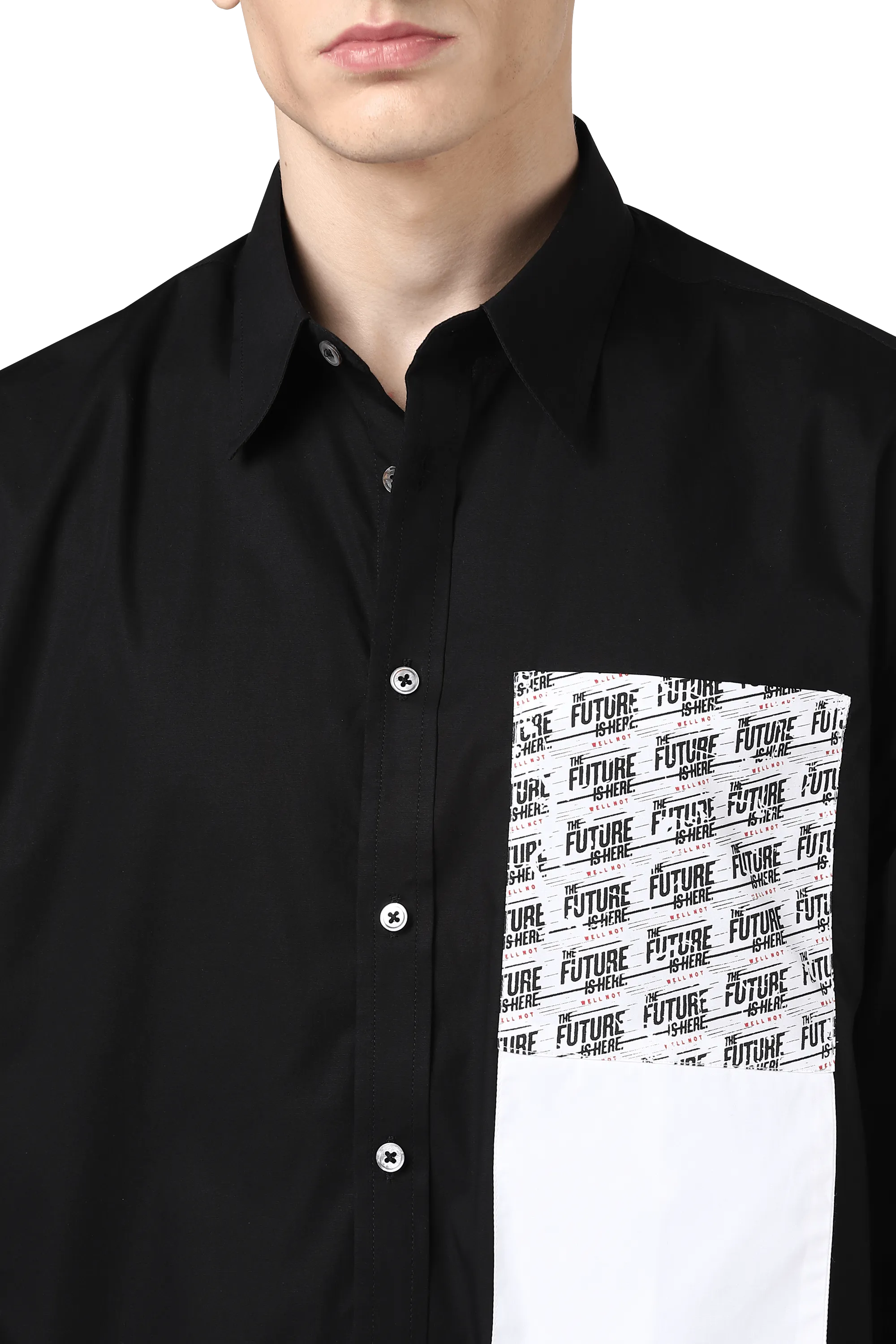 The Future Mock Pocket Shirt