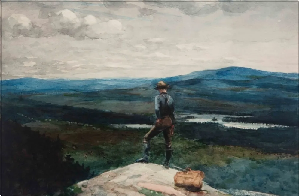 The Ranger | Winslow Homer Masters Classic Art in Gallery Wrapped Canvas | Various Sizes