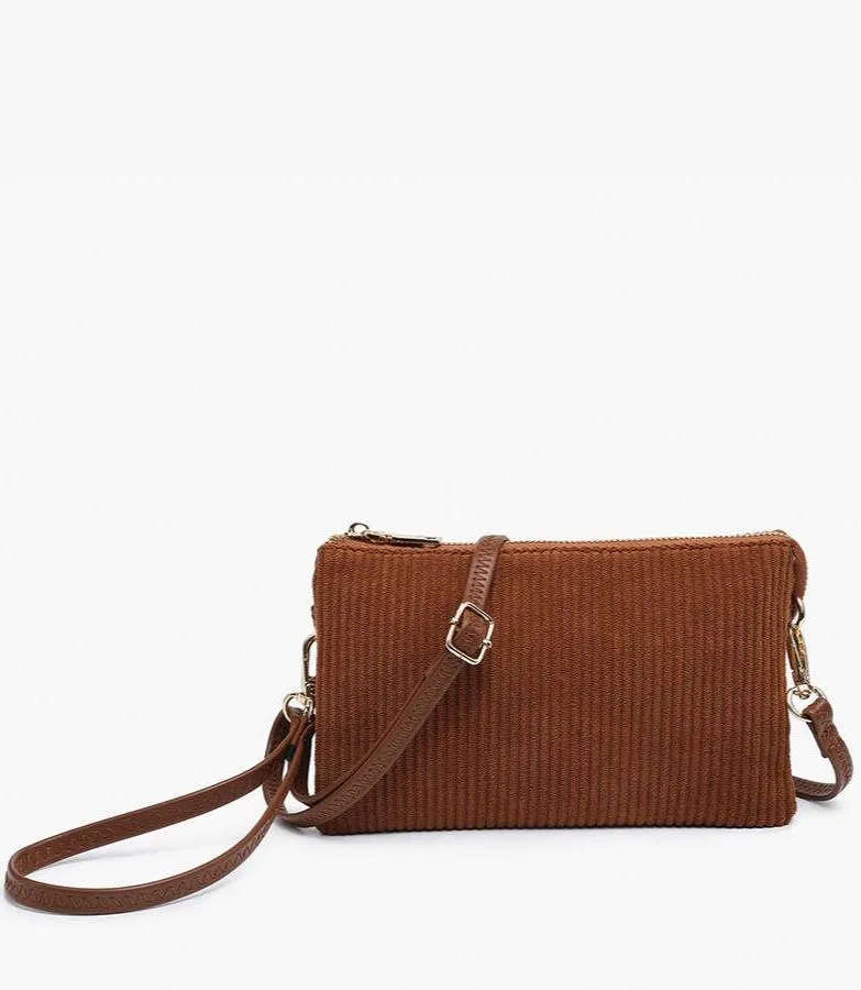 The Riley Corduroy Convertible Crossbody - 2 Colors!