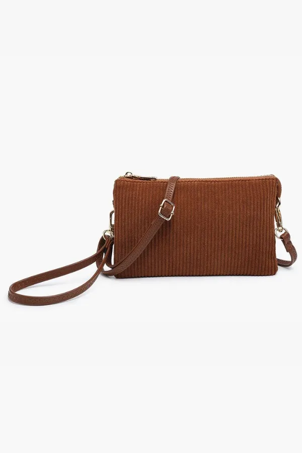 The Riley Corduroy Convertible Crossbody - 2 Colors!