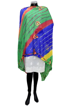 Tie dye dupatta#fdn1585-91