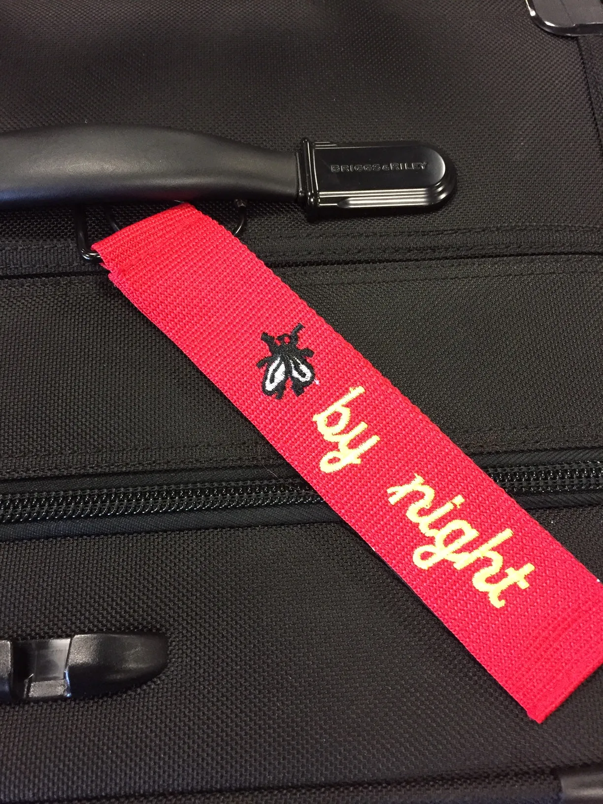 TudeTag - 'FLY' by night Luggage Tag Identifier