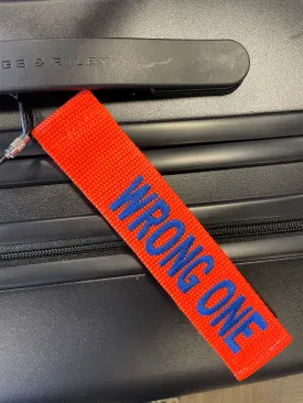 TudeTag - "WRONG ONE" Luggage Tag Identifier