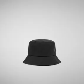 Unisex bucket hat Autumn in black